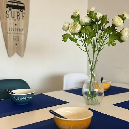 Apartment Cozy With Balcony 1 Minute From The Sea / T2 Cosy Avec Balcon A 1 Min De L'ocean Capbreton