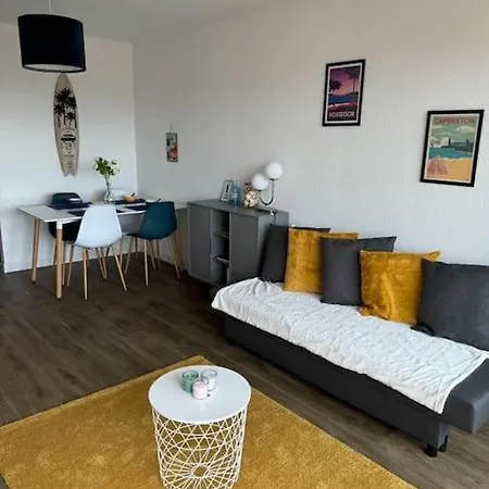 Cap Ocean T2 Cosy Avec Balcon A 1 Min De L'ocean Appartement Capbreton